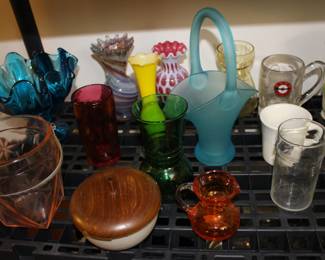Various art glass
