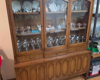 And a china cabinet that matches.
