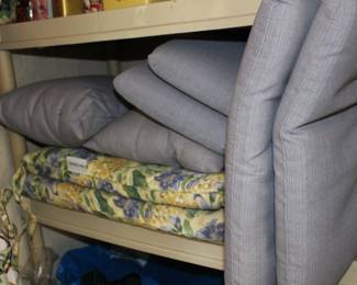 Lawn furniture cushions