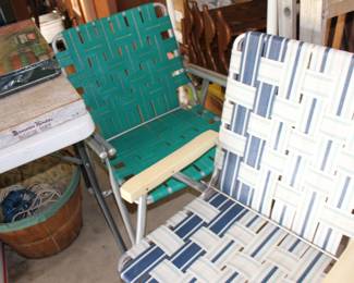 Vintage lawn chairs