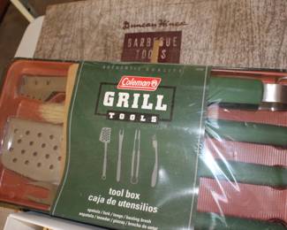 Grill tools old and new