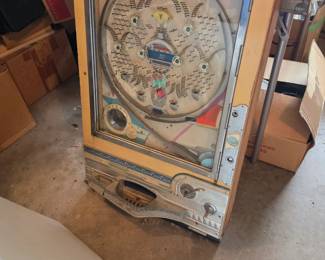 Pachinko machine = Japanese vertical pinball