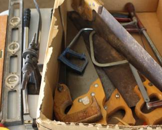 Two tables of tools