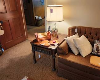 Mid Century Lamps & End Tables