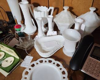 Milk Glass Collection