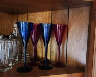 Colorful Stemware