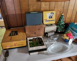 Vintage Flatware, Thomas Pacconi Christmas, Vintage Cameras