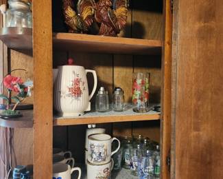 Vintage Glasses, Mugs, & More