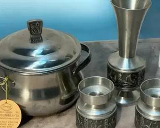 Vintage Danish Pewter