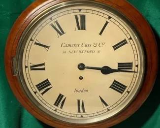 Camerer Cuss & Co Antique Clock