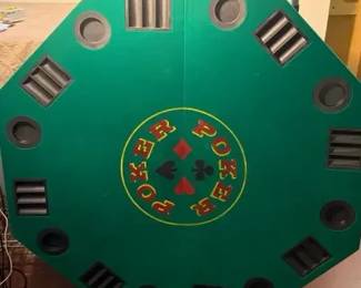 Poker table topper