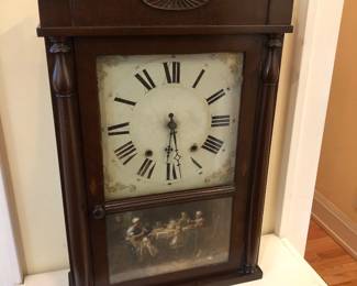 Antique shelf clock