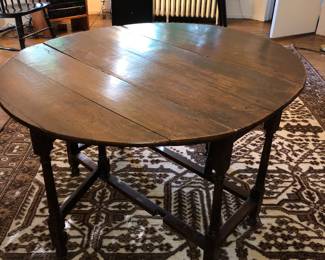 Dropleaf tavern table handmade 