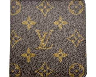 Louis Vuitton Monogram Canvas Bifold Wallet with ID Window