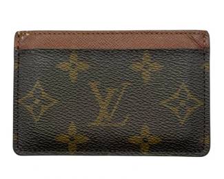 Louis Vuitton Monogram Canvas Card Holder