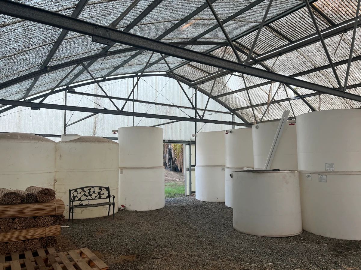 (18) un-used 600 gallon water tanks - $700 and (2) 5'x7' un-used water tanks that hold 1000-1500 gallons water. - $850 ea.