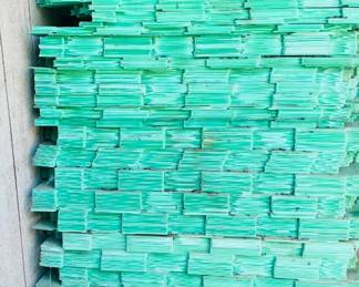 There are two pallets of winery vine growing tubes - $2500 per pallet