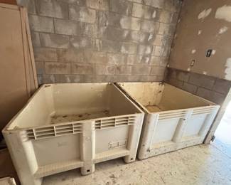 There are five agricultural harvest / storage bins priced at $150 ea.
