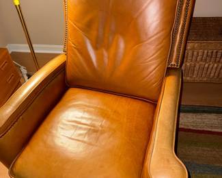 Leather recliner