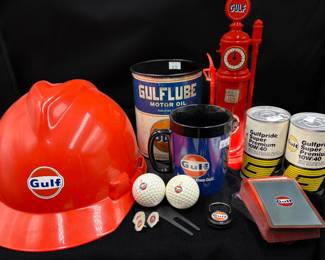 Gulf Oil Vintage Promotional Items and Memorabilia 