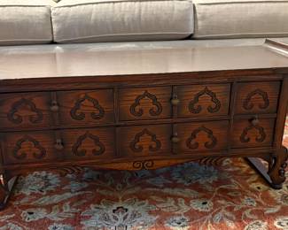 Vintage Korean Scholar’s Chest  (It makes a great coffee table!)  
