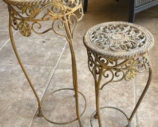 Wrought Iron Plant Stands