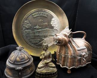 Brass and Metal Decor