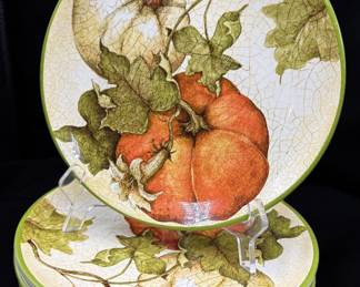 “Harvest Garden” Salad Plate Set by Pier 1
