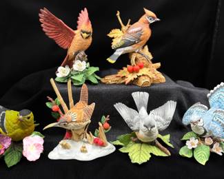 Lenox Porcelain Bird Figurines 
