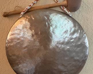 Asian Brass Instrument/ Gong