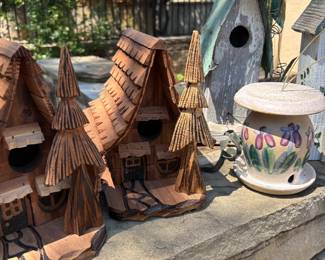 Birdhouses and ….