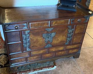 Vintage Korean Bandaji Style Cabinet