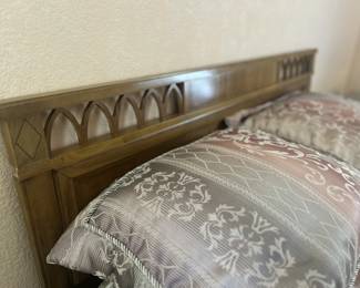Vintage Queen Headboard 