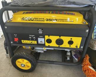 4000 Peak Watts Champion Generator