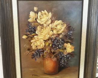 Roses oil Painting