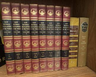 New Pictoral Encyclopedia of the World Vol. 1-Vol 8. 