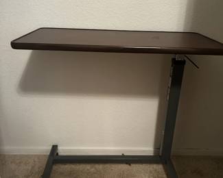 Adjustable Overbed Bedside Table