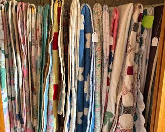 Vintage handmade blankets
