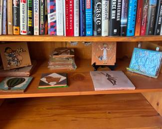 Vintage Pablita Velarde and others tiles