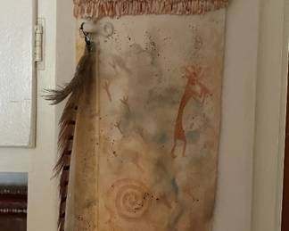 Southwestern style wall hanging