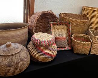 Assortment of baskets