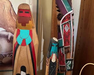 Hopi Jerry Guy, N. Guy, Mana warrior dolls