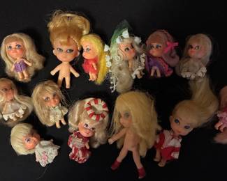 MCM liddle kiddle dolls lot