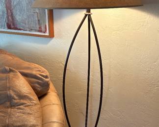 MCM tripod floor lamp - pair