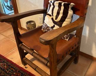 Spanish colonial armchair