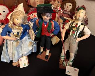 Antique German dolls
