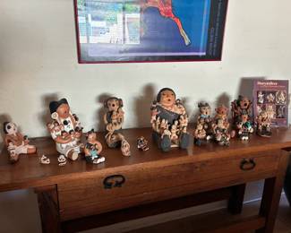 Vintage library desk, Native American Storytellers