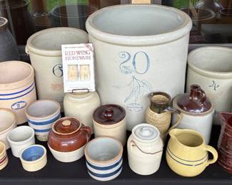 Antique and vintage stoneware
