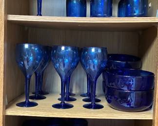 Hand blown glasses, Mexico