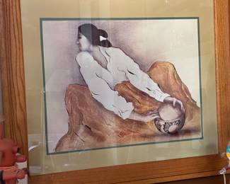 One of many R.C. Gorman prints